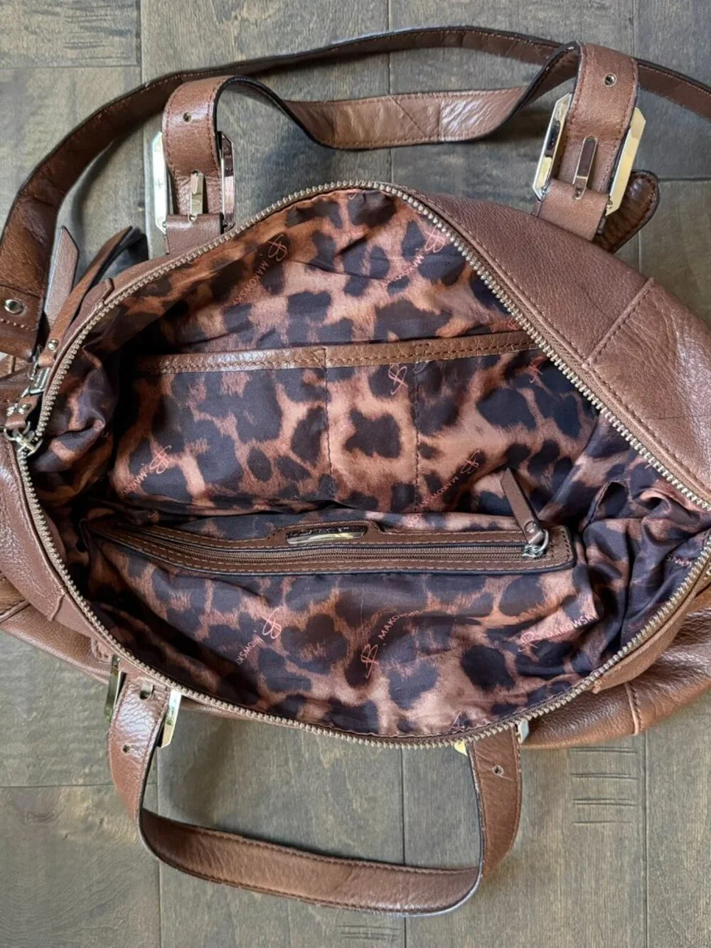 GENTLY USED B MAKOWSKY Shoulder or Hand Held Hobo Bag ($248 NEW)